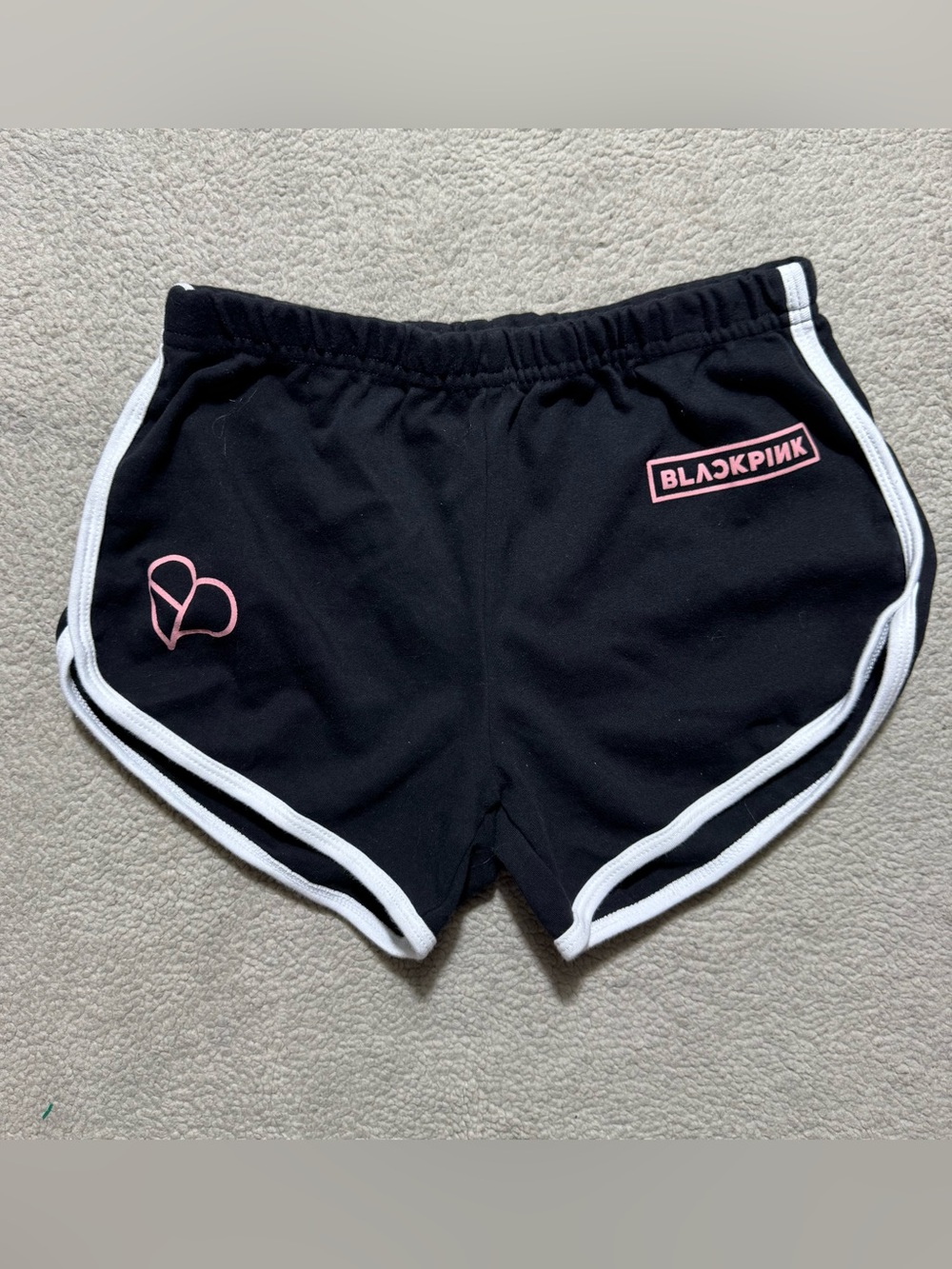 Blackpink Deadline World Tour Shorts Womens Large Track K-Pop Stretch Loungewear